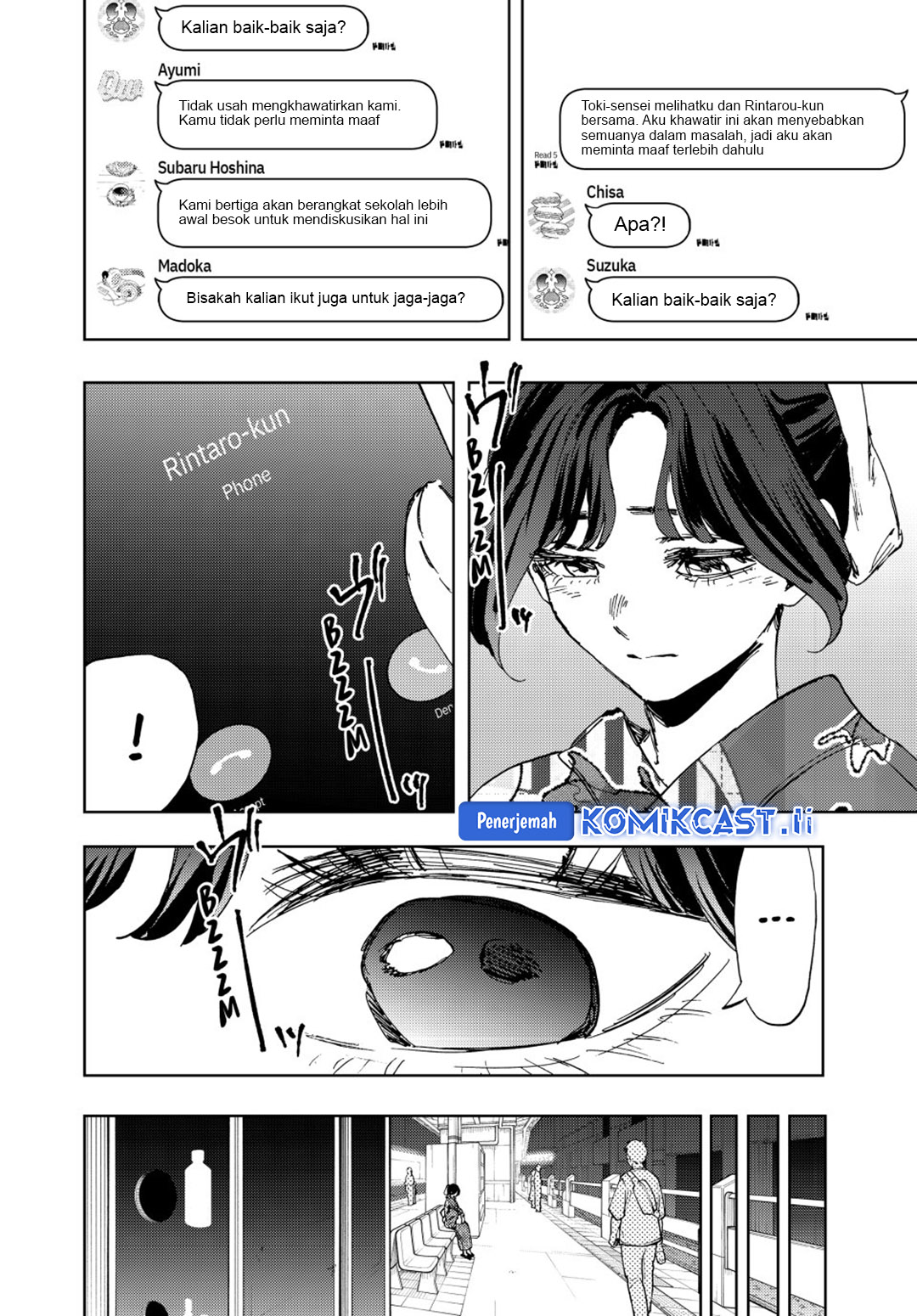 Kaoru Hana wa Rin to Saku Chapter 160 - halaman 10