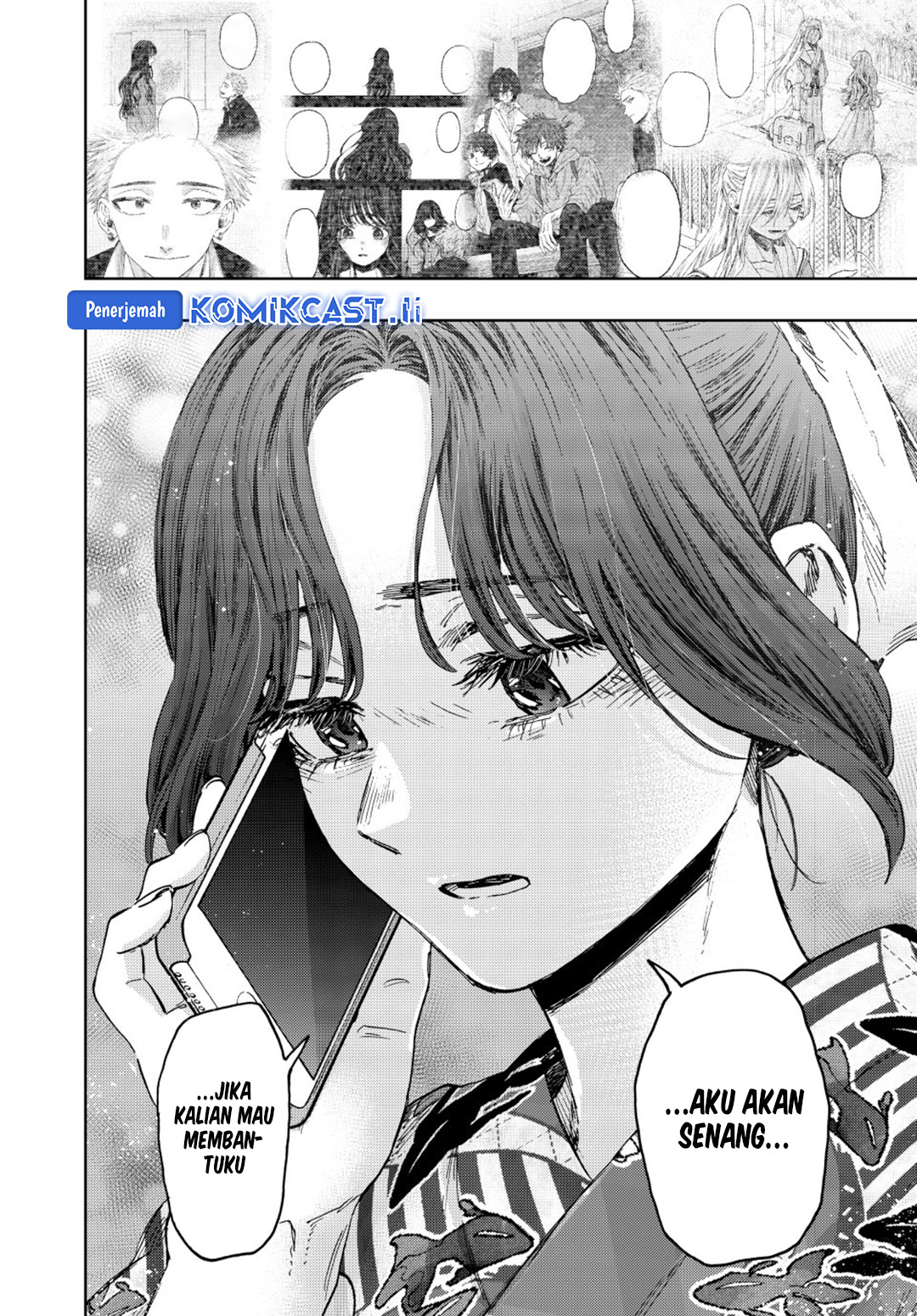 Kaoru Hana wa Rin to Saku Chapter 160 - halaman 8