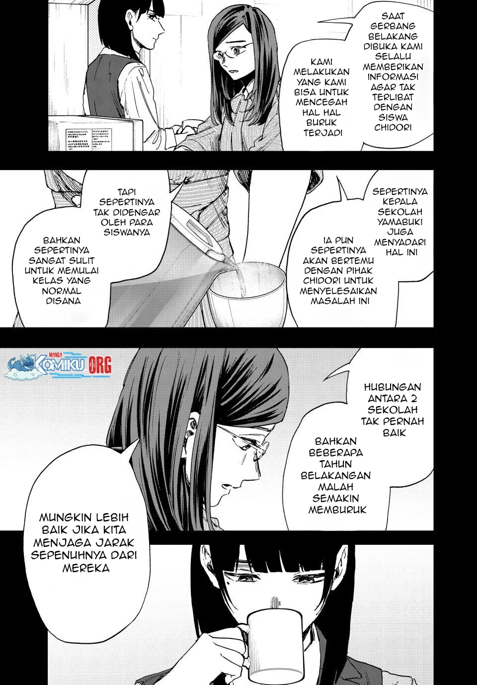 Kaoru Hana wa Rin to Saku Chapter 172 - halaman 8