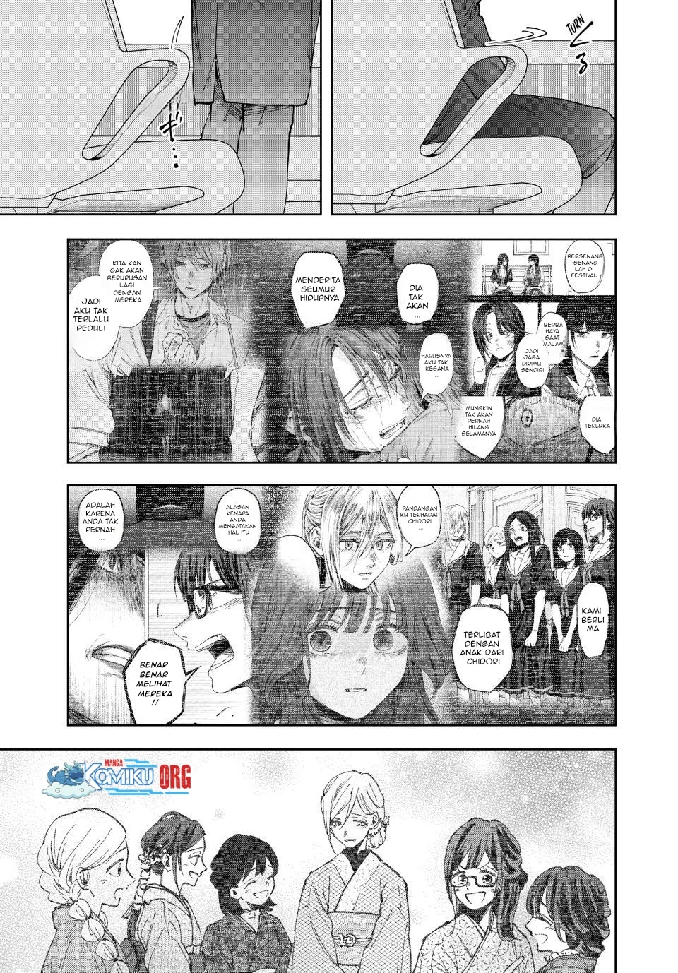 Kaoru Hana wa Rin to Saku Chapter 174 - halaman 12