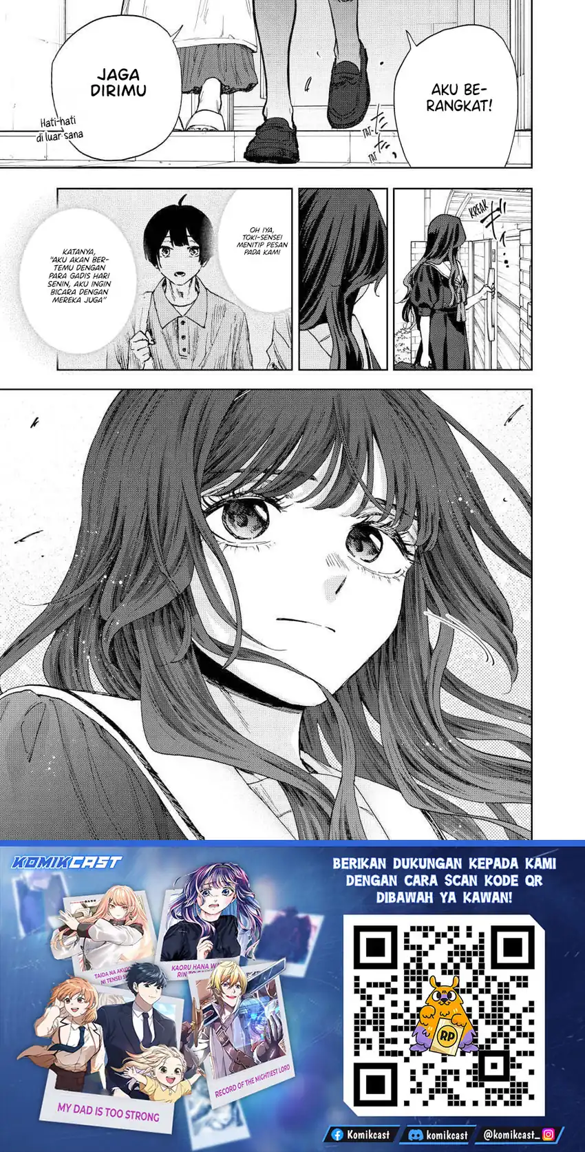 Kaoru Hana wa Rin to Saku Chapter 177 - halaman 24