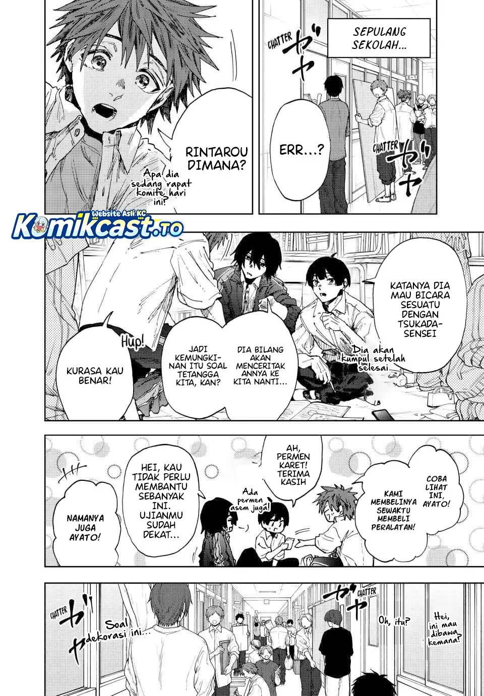 Kaoru Hana wa Rin to Saku Chapter 184 - halaman 9