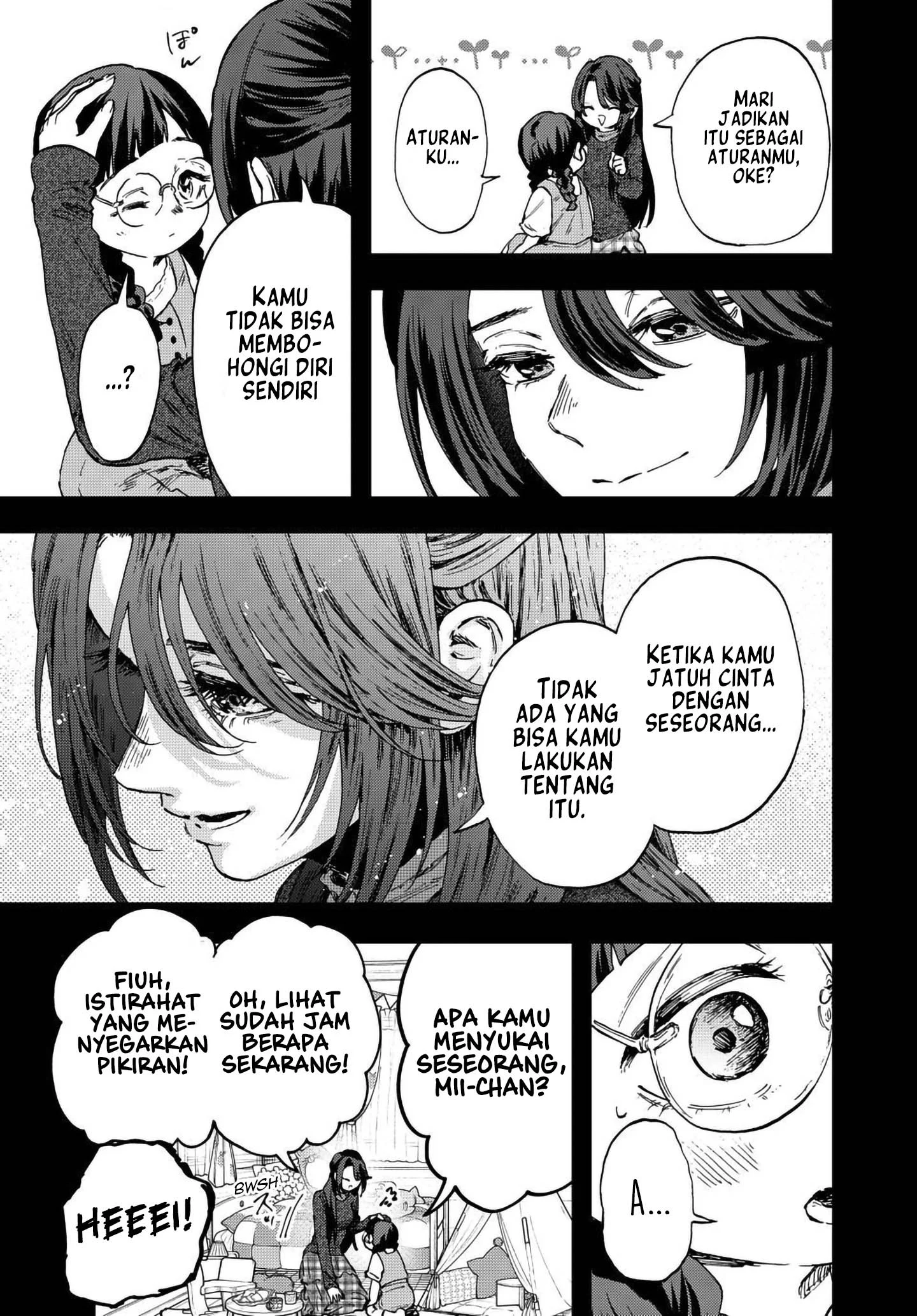 Kaoru Hana wa Rin to Saku Chapter 195 - halaman 12