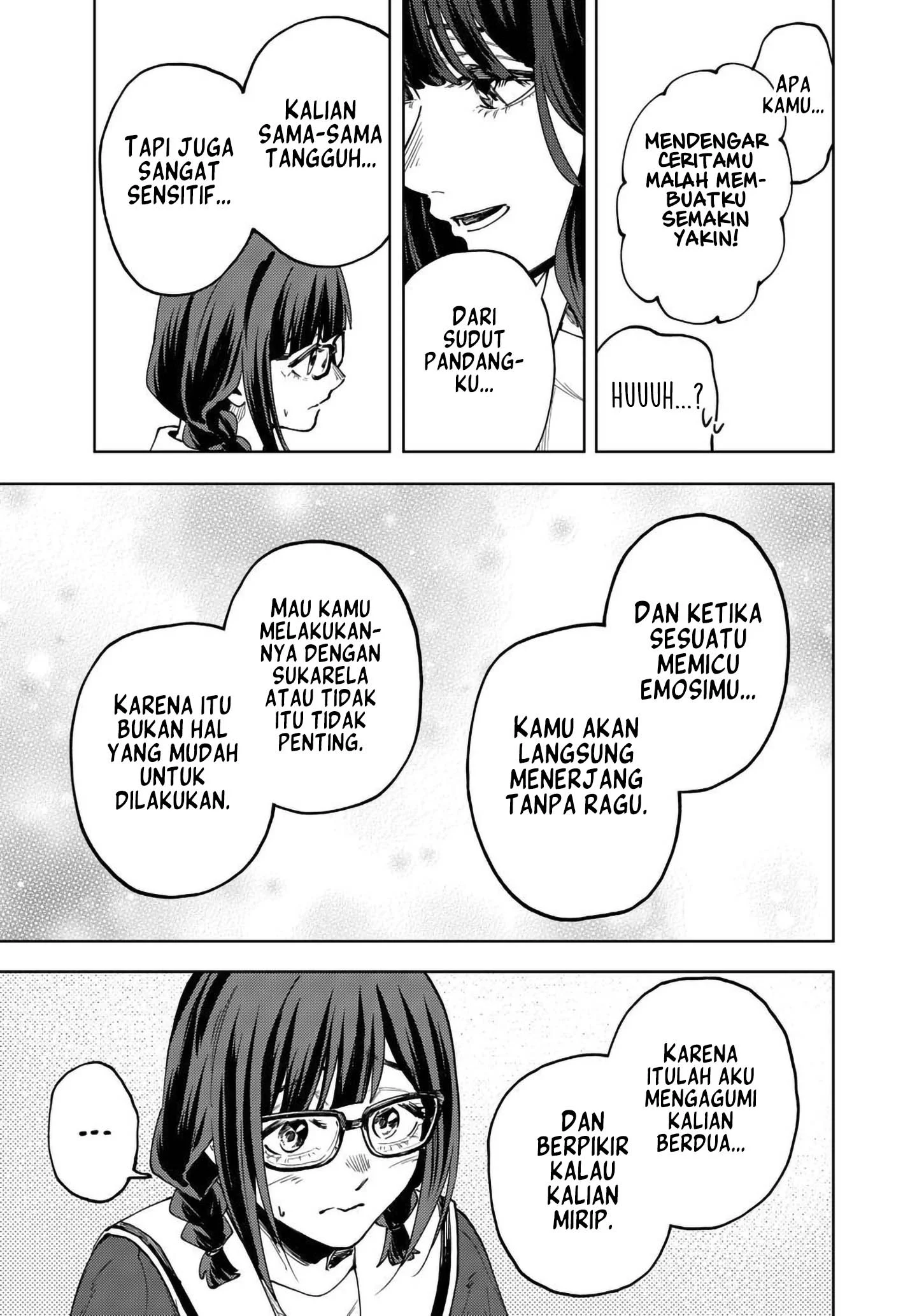 Kaoru Hana wa Rin to Saku Chapter 195 - halaman 18