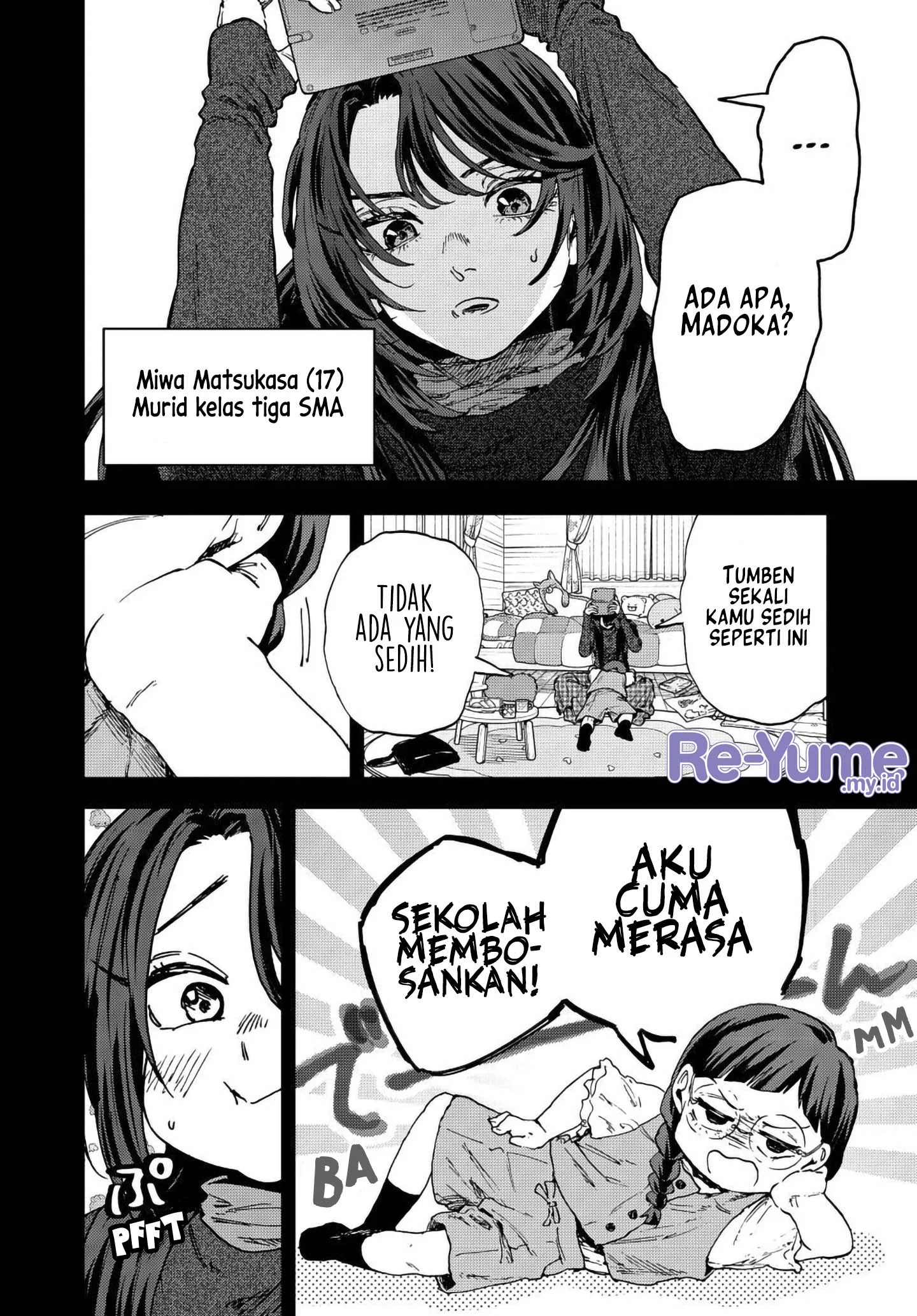 Kaoru Hana wa Rin to Saku Chapter 195 - halaman 9