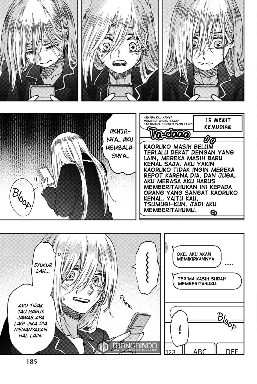 Kaoru Hana wa Rin to Saku Chapter 27.5 - halaman 6