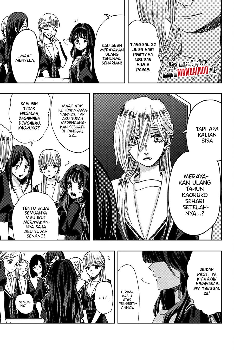 Kaoru Hana wa Rin to Saku Chapter 29 - halaman 8