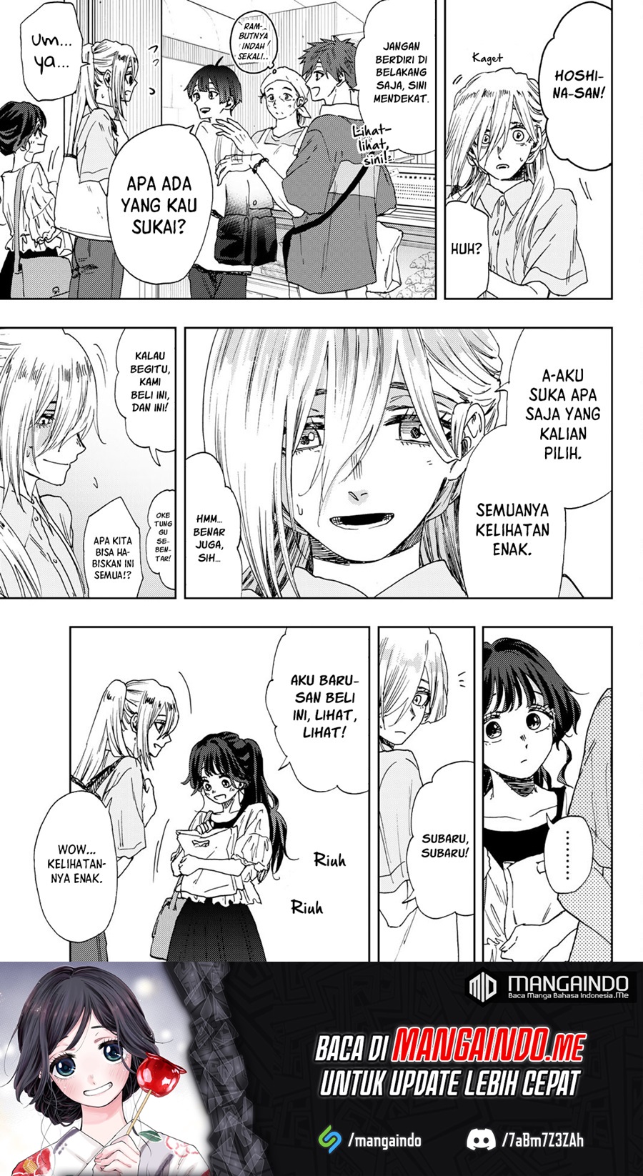 Kaoru Hana wa Rin to Saku Chapter 33 - halaman 6