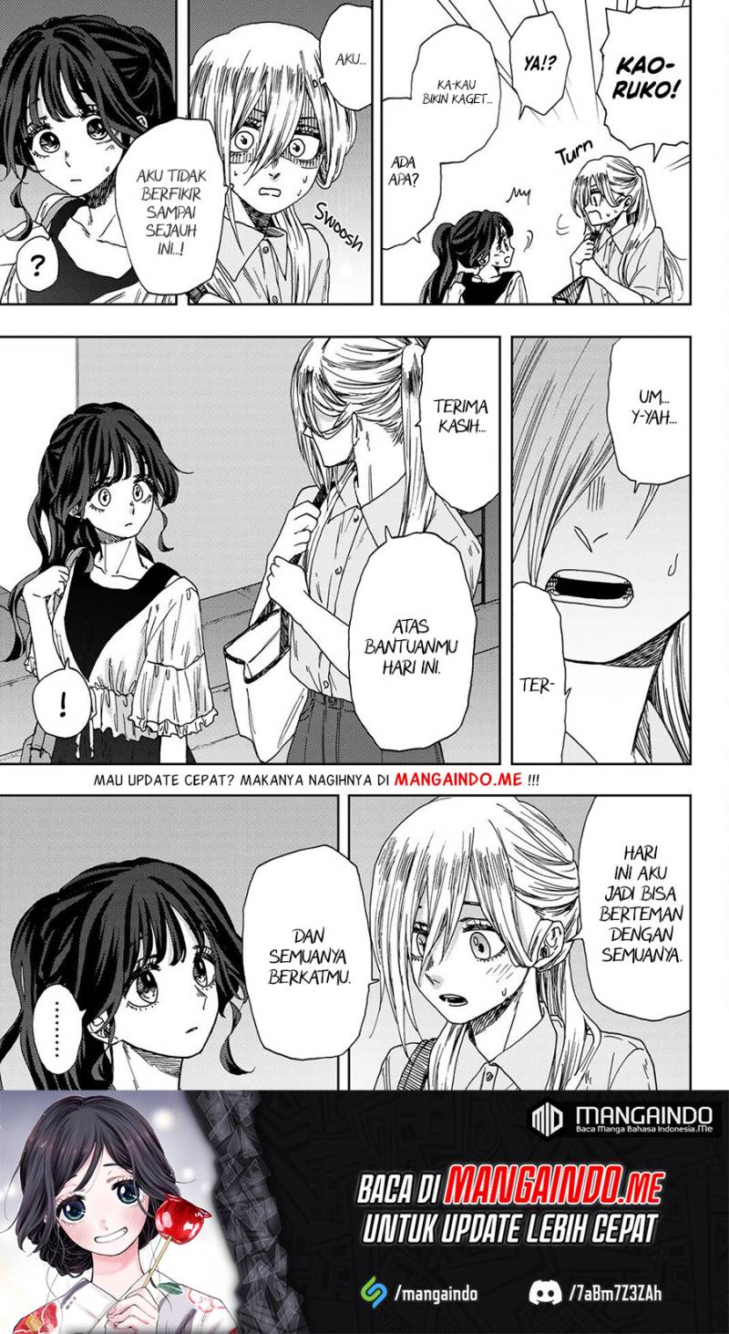 Kaoru Hana wa Rin to Saku Chapter 36 - halaman 18