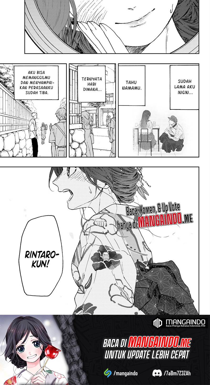 Kaoru Hana wa Rin to Saku Chapter 37.5 - halaman 6