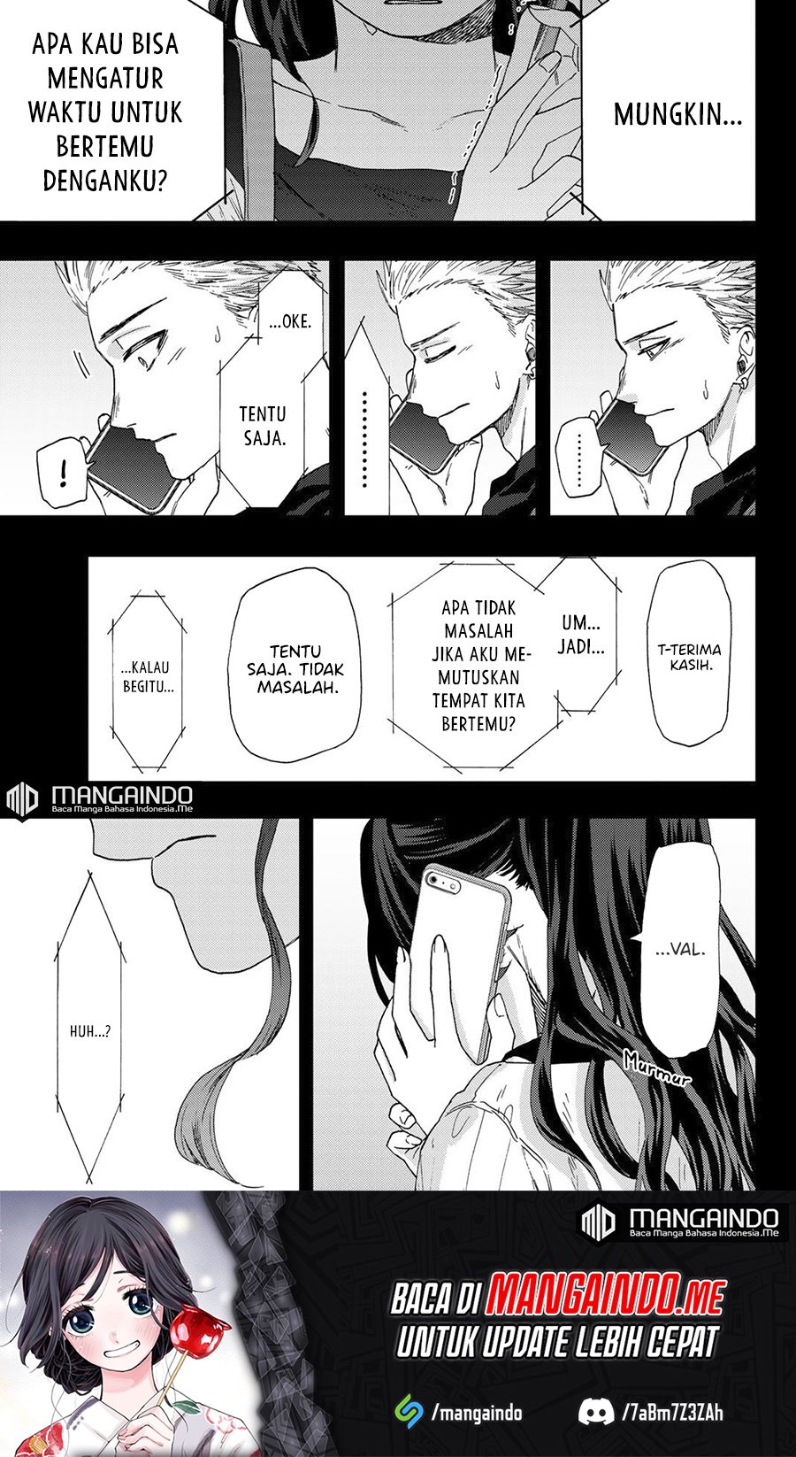 Kaoru Hana wa Rin to Saku Chapter 37 - halaman 14