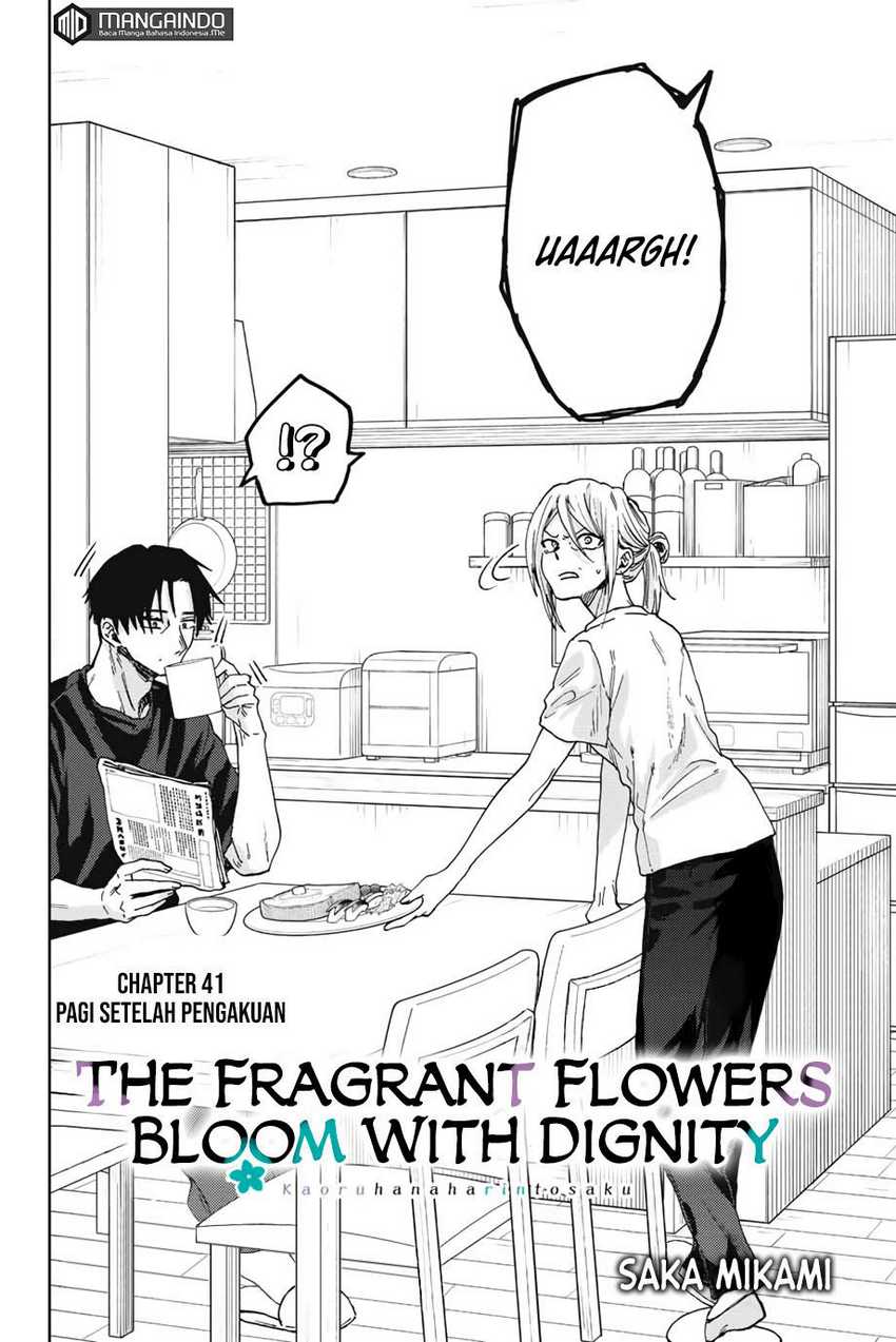 Kaoru Hana wa Rin to Saku Chapter 41 - halaman 3