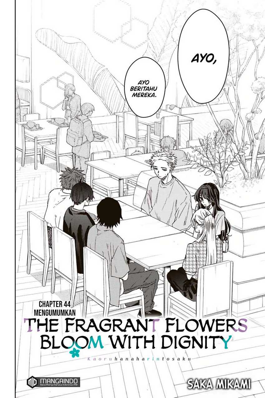 Kaoru Hana wa Rin to Saku Chapter 44 - halaman 5