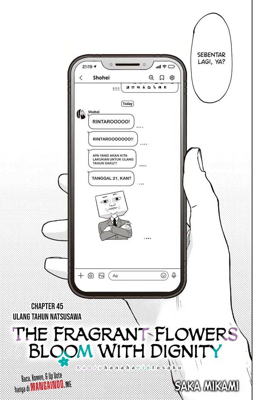 Kaoru Hana wa Rin to Saku Chapter 45 - halaman 4