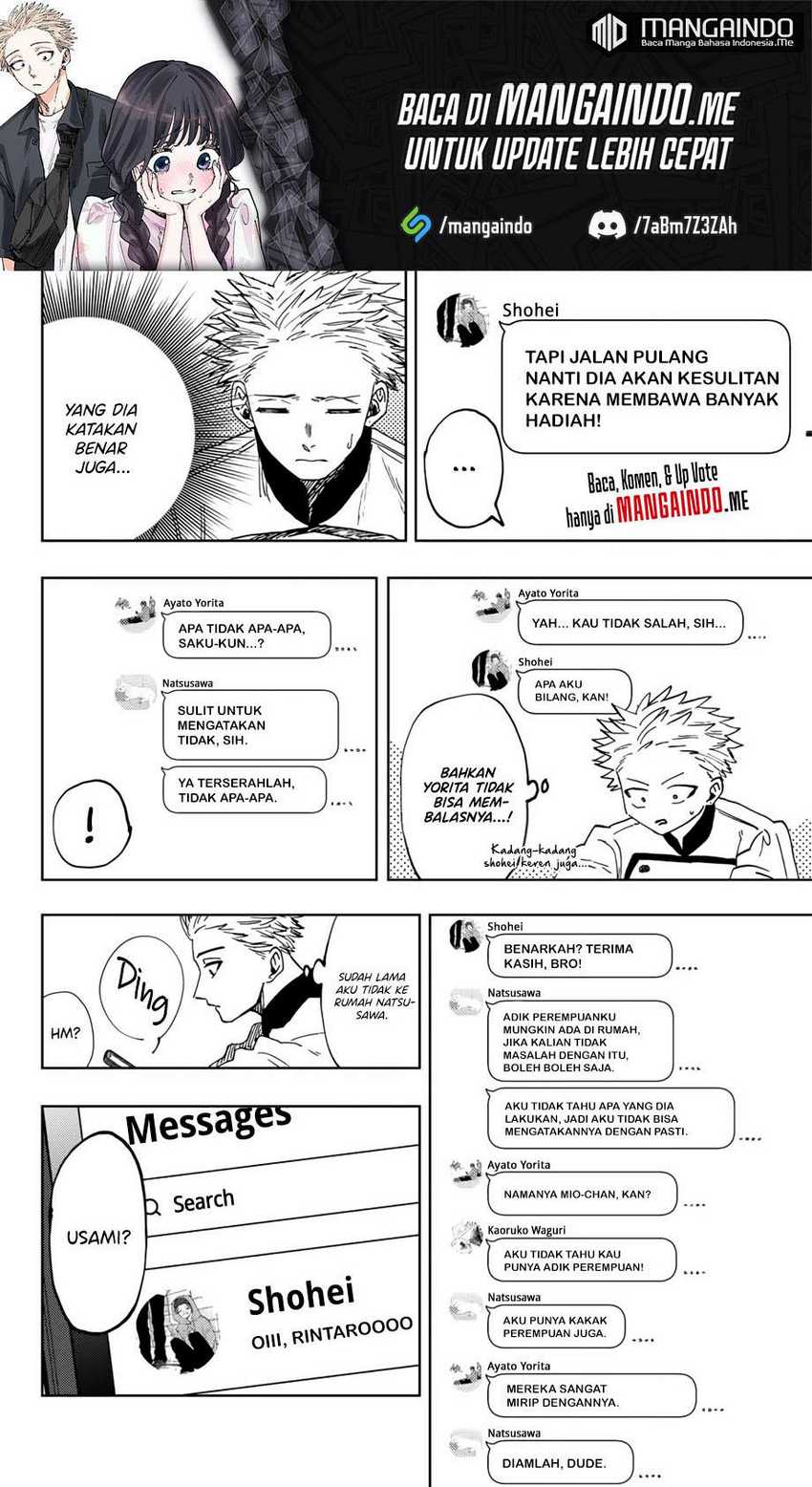 Kaoru Hana wa Rin to Saku Chapter 45 - halaman 9