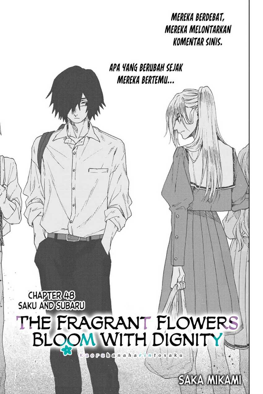 Kaoru Hana wa Rin to Saku Chapter 48 - halaman 2