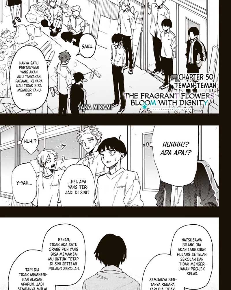 Kaoru Hana wa Rin to Saku Chapter 50 - halaman 2
