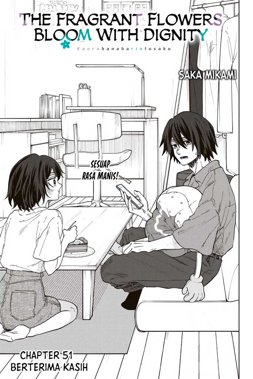 Kaoru Hana wa Rin to Saku Chapter 51 - halaman 2