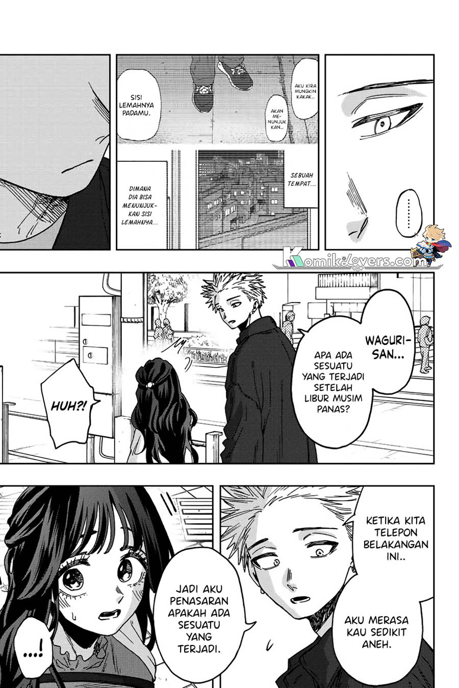 Kaoru Hana wa Rin to Saku Chapter 58 - halaman 12
