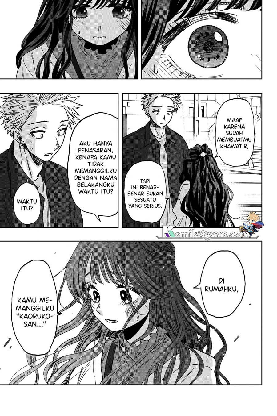 Kaoru Hana wa Rin to Saku Chapter 58 - halaman 14