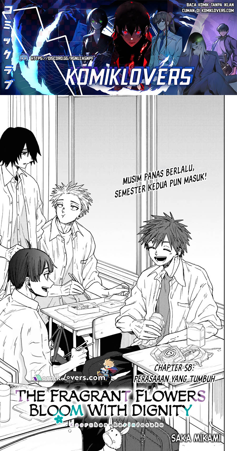 Kaoru Hana wa Rin to Saku Chapter 58 - halaman 2