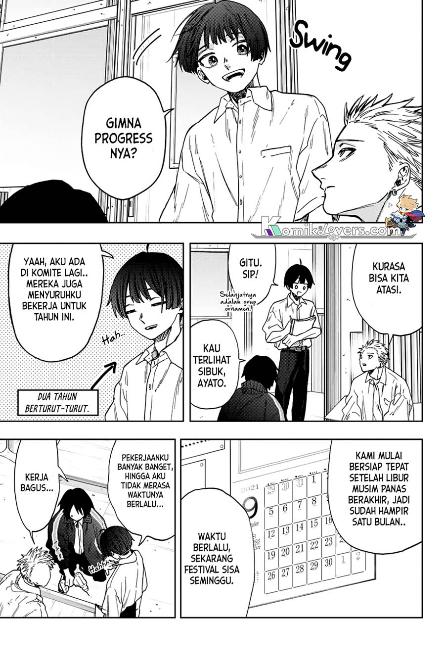 Kaoru Hana wa Rin to Saku Chapter 58 - halaman 4