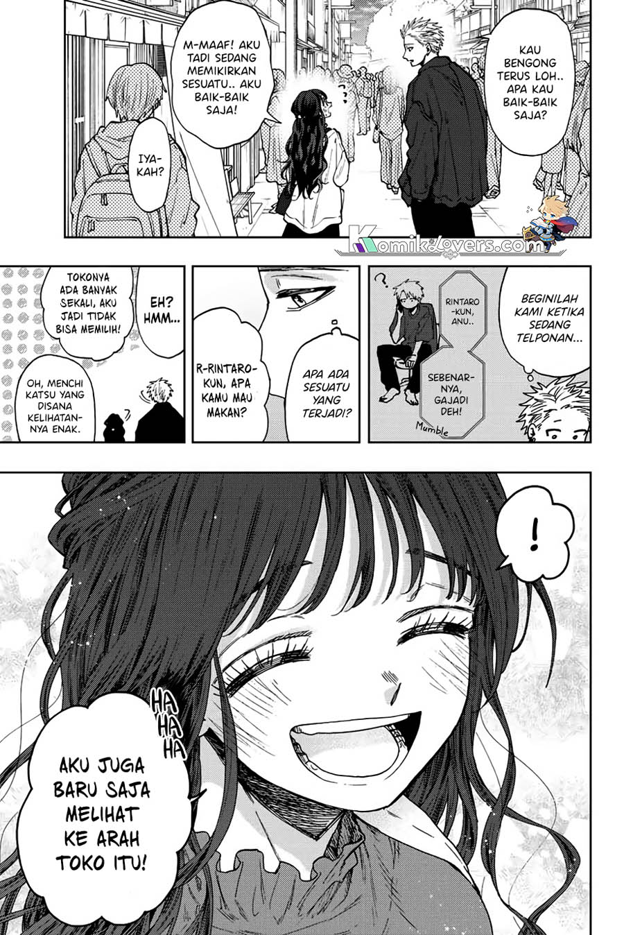 Kaoru Hana wa Rin to Saku Chapter 58 - halaman 8