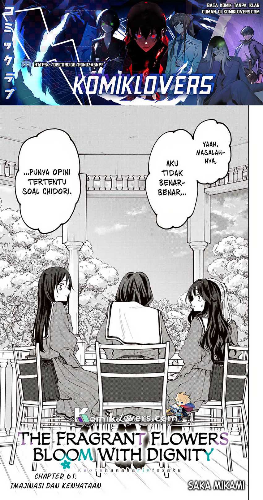 Kaoru Hana wa Rin to Saku Chapter 61 - halaman 2