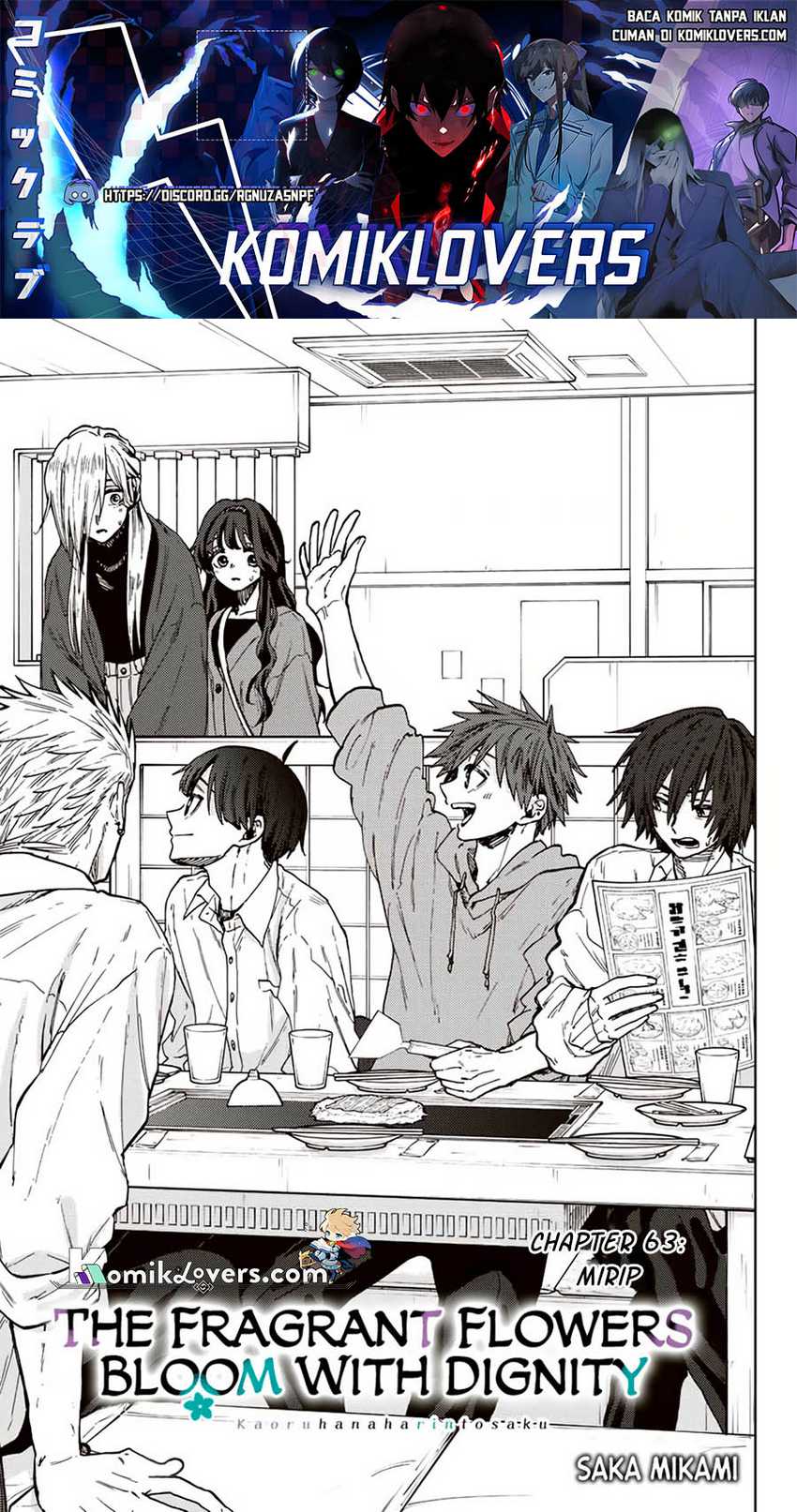 Kaoru Hana wa Rin to Saku Chapter 63 - halaman 2