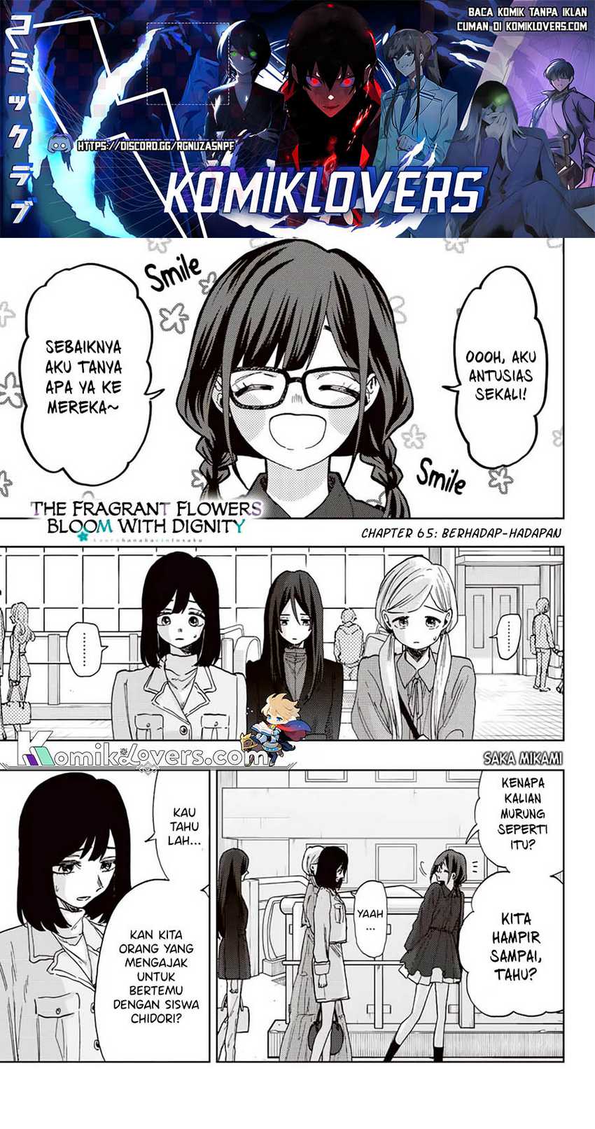 Kaoru Hana wa Rin to Saku Chapter 65 - halaman 2