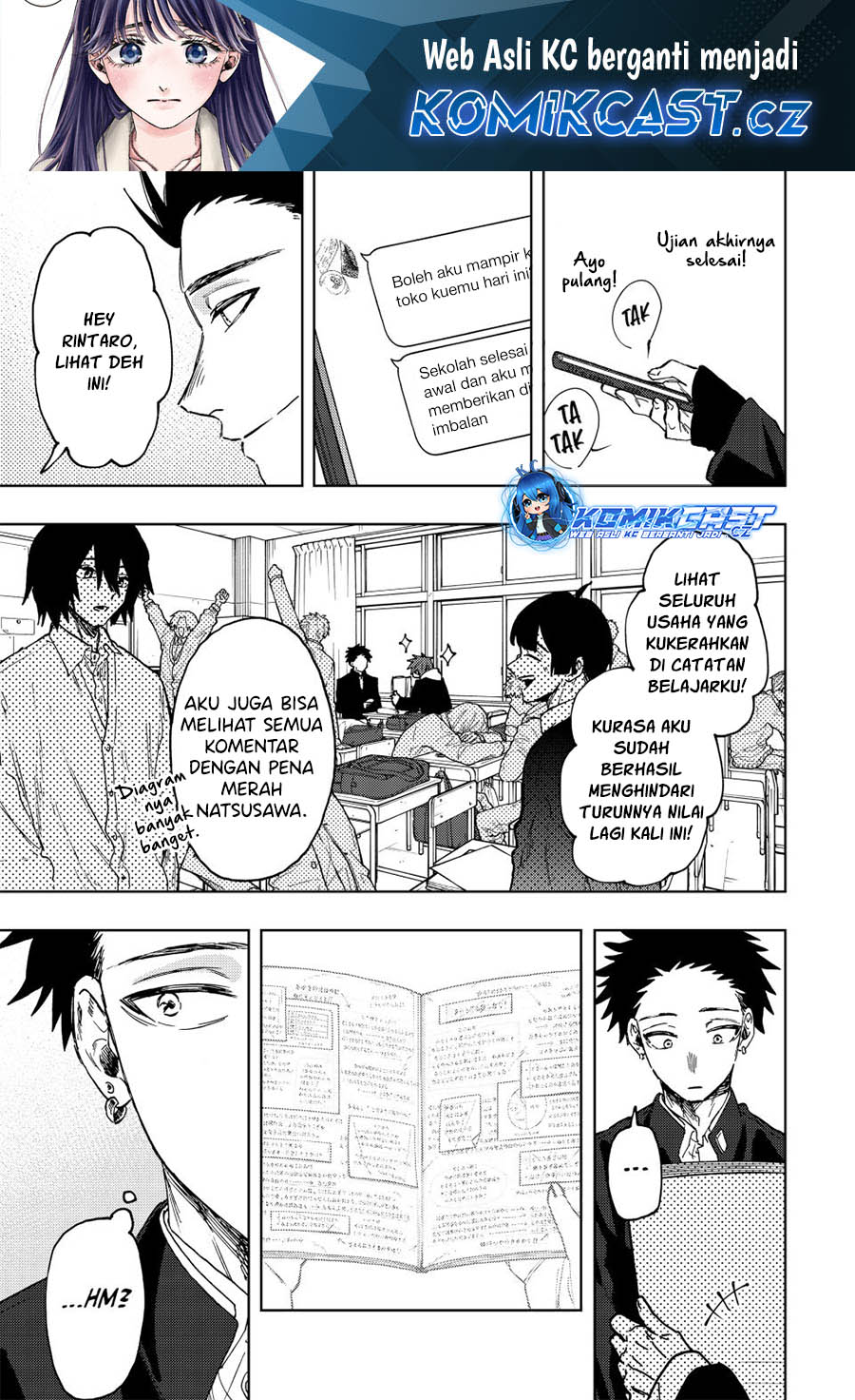 Kaoru Hana wa Rin to Saku Chapter 86 - halaman 2