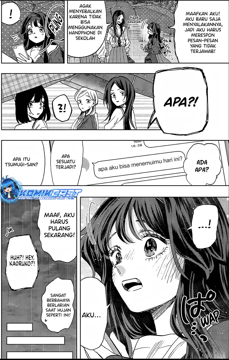 Kaoru Hana wa Rin to Saku Chapter 91 - halaman 7