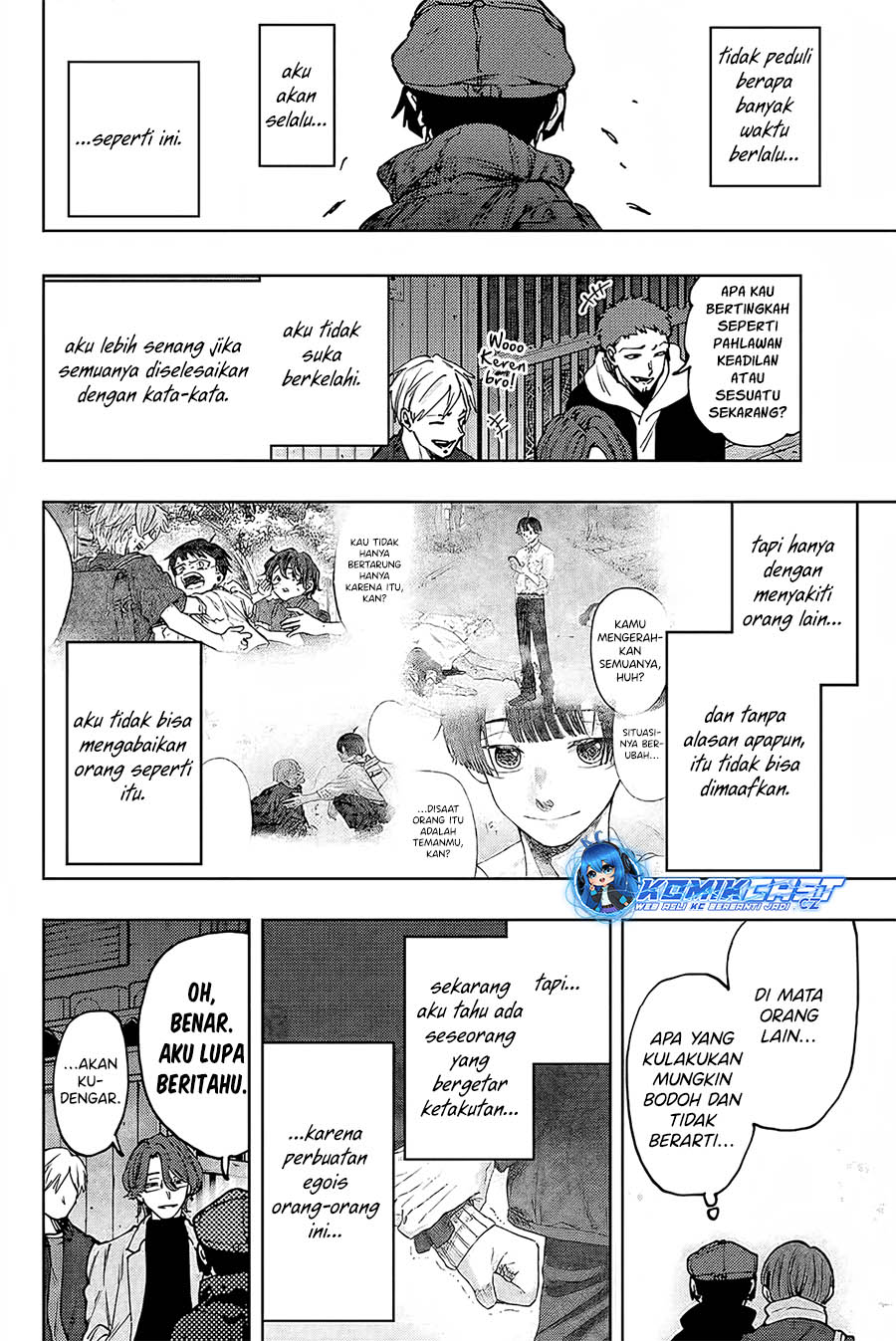 Kaoru Hana wa Rin to Saku Chapter 95 - halaman 15