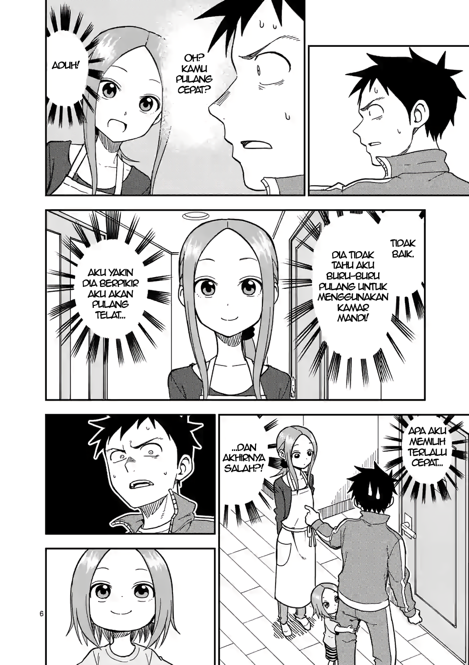 Karakai Jouzu no (Moto) Takagi-san Chapter 134 - halaman 6