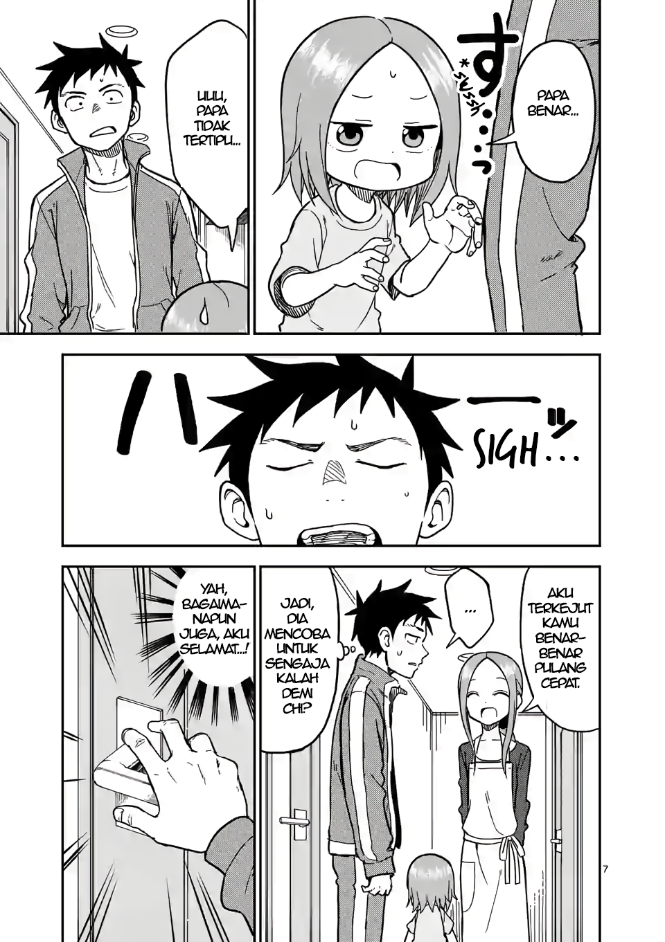 Karakai Jouzu no (Moto) Takagi-san Chapter 134 - halaman 7