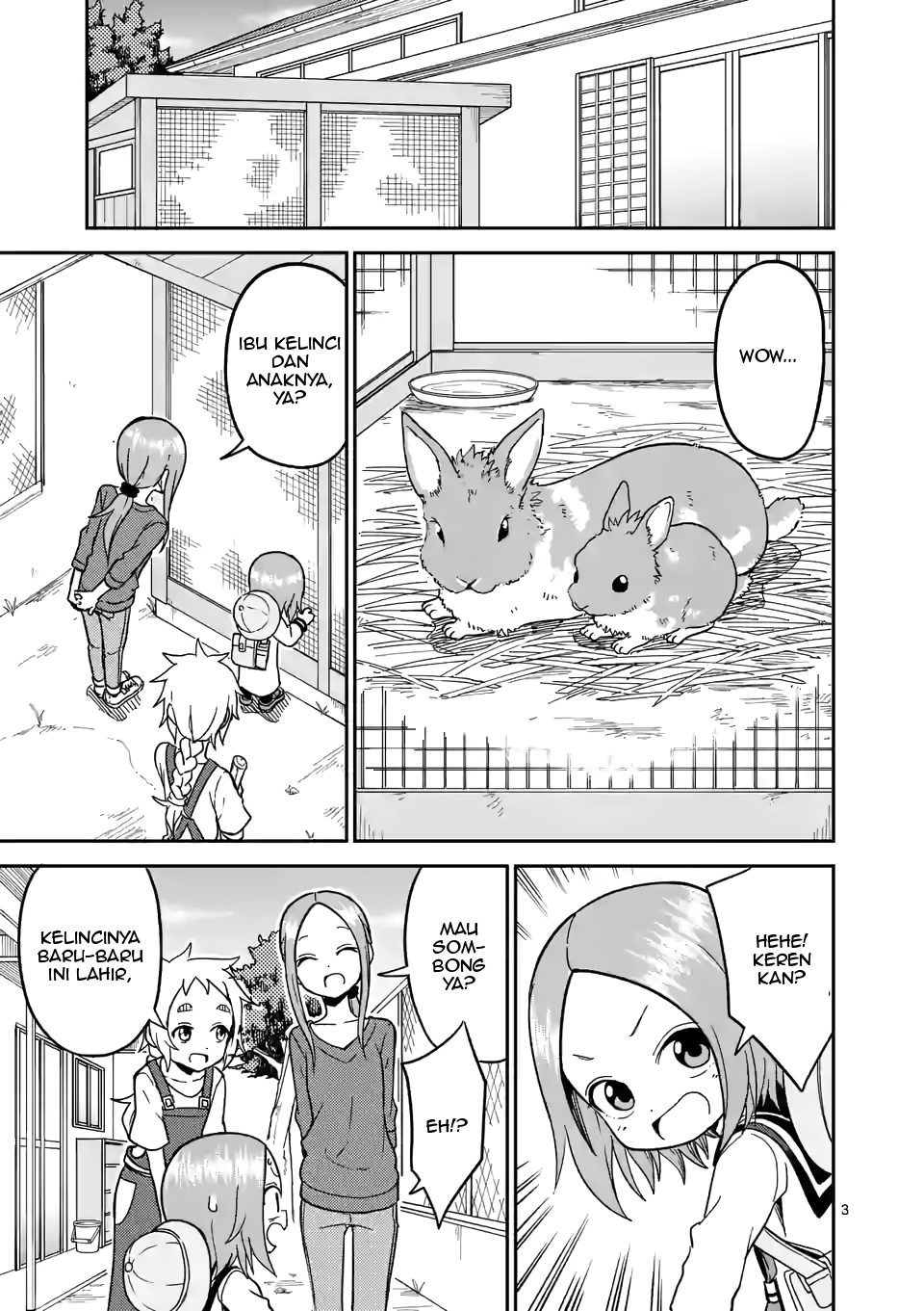 Karakai Jouzu no (Moto) Takagi-san Chapter 135 - halaman 3