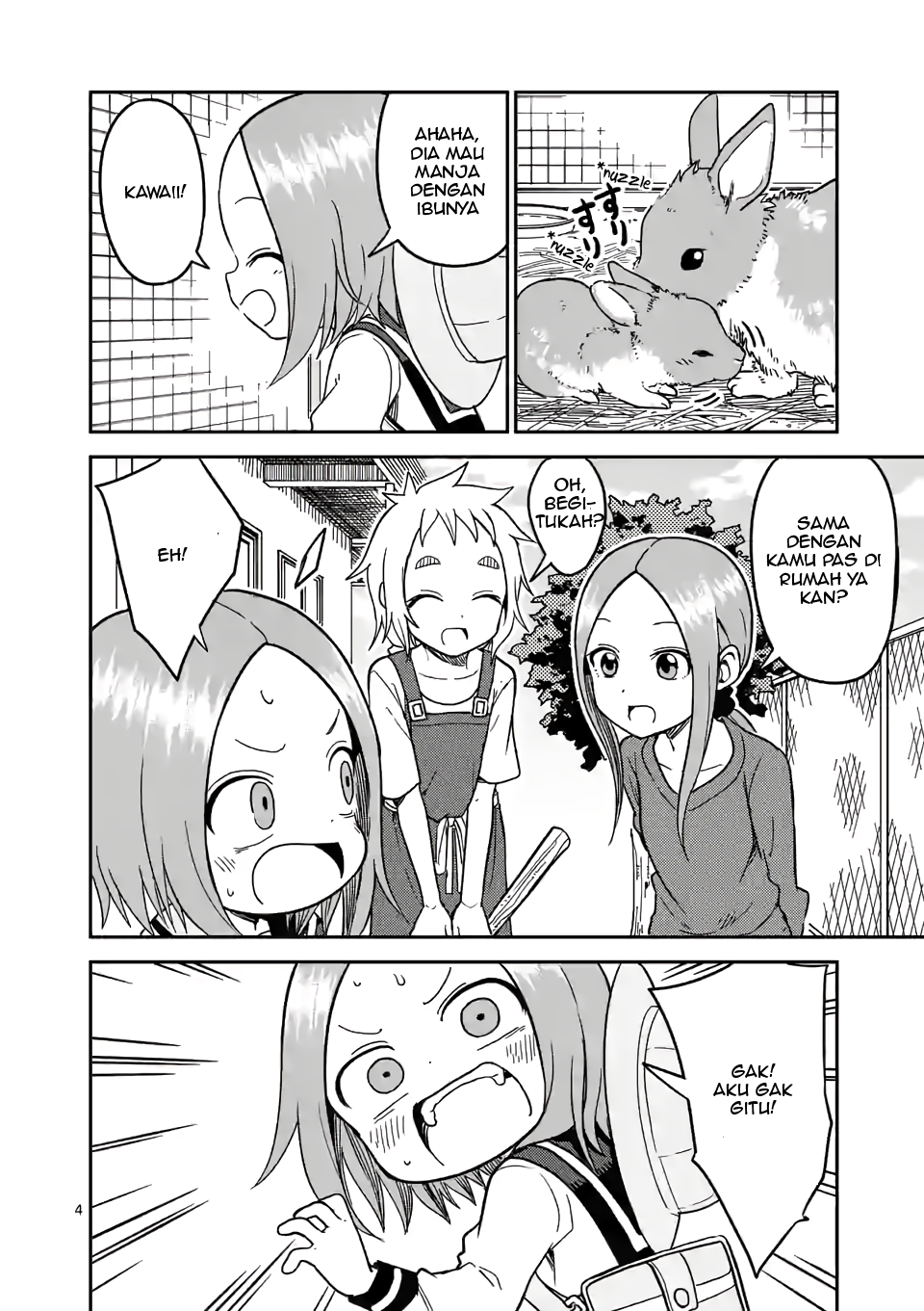 Karakai Jouzu no (Moto) Takagi-san Chapter 135 - halaman 4