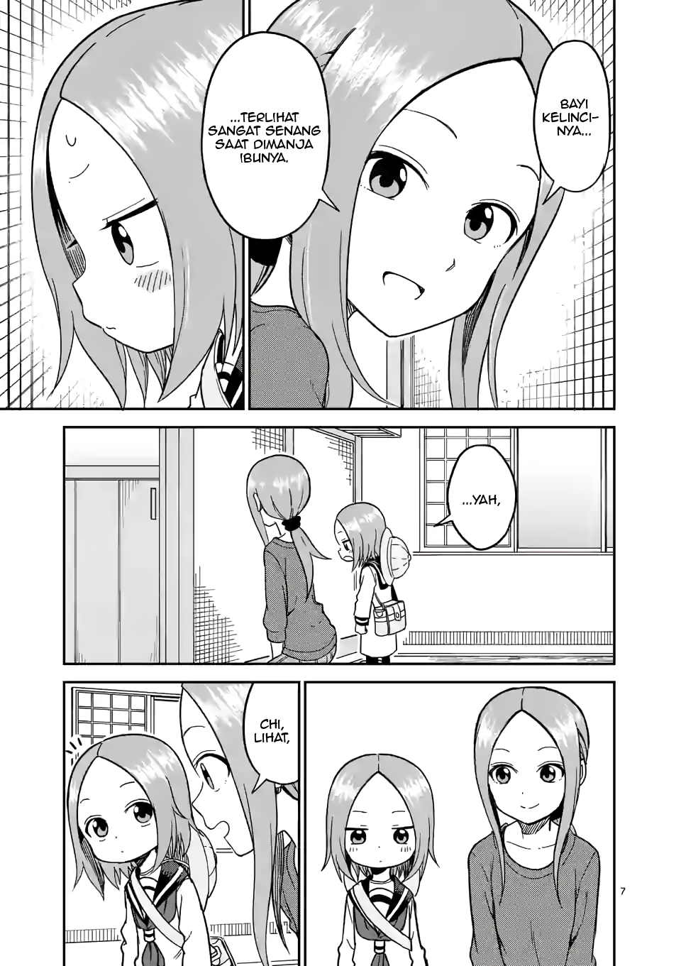Karakai Jouzu no (Moto) Takagi-san Chapter 135 - halaman 7