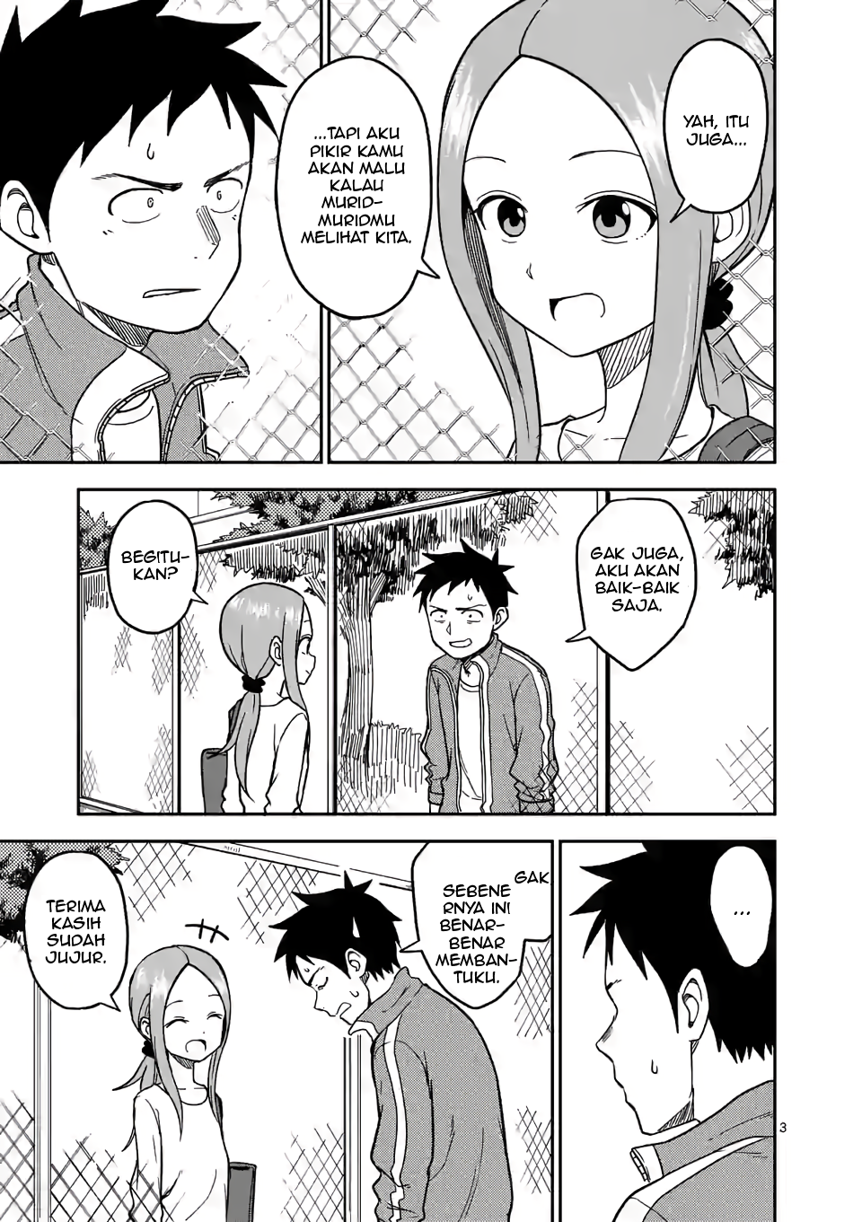 Karakai Jouzu no (Moto) Takagi-san Chapter 136 - halaman 3