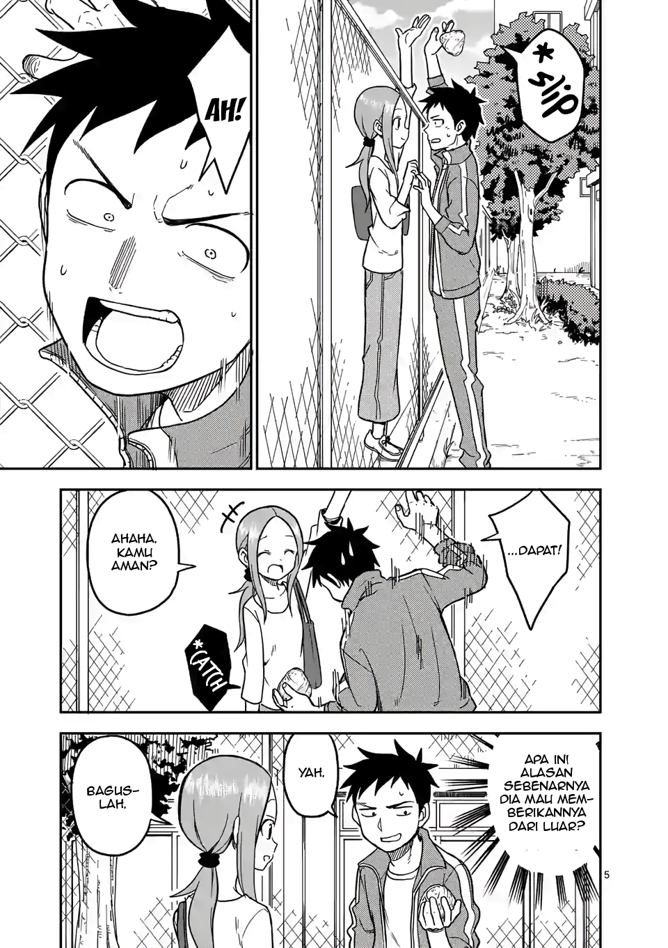 Karakai Jouzu no (Moto) Takagi-san Chapter 136 - halaman 5