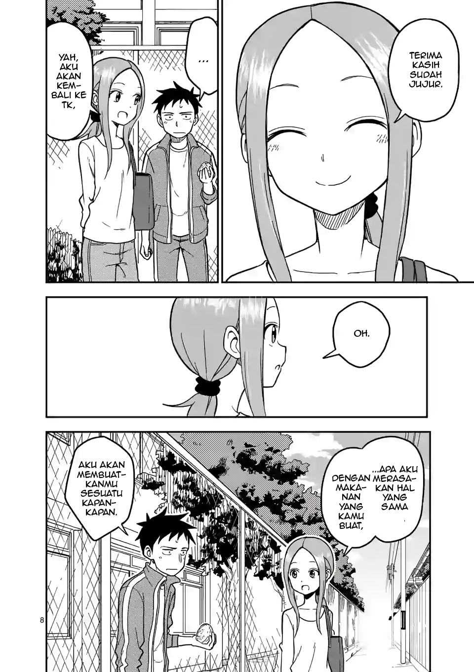 Karakai Jouzu no (Moto) Takagi-san Chapter 136 - halaman 8