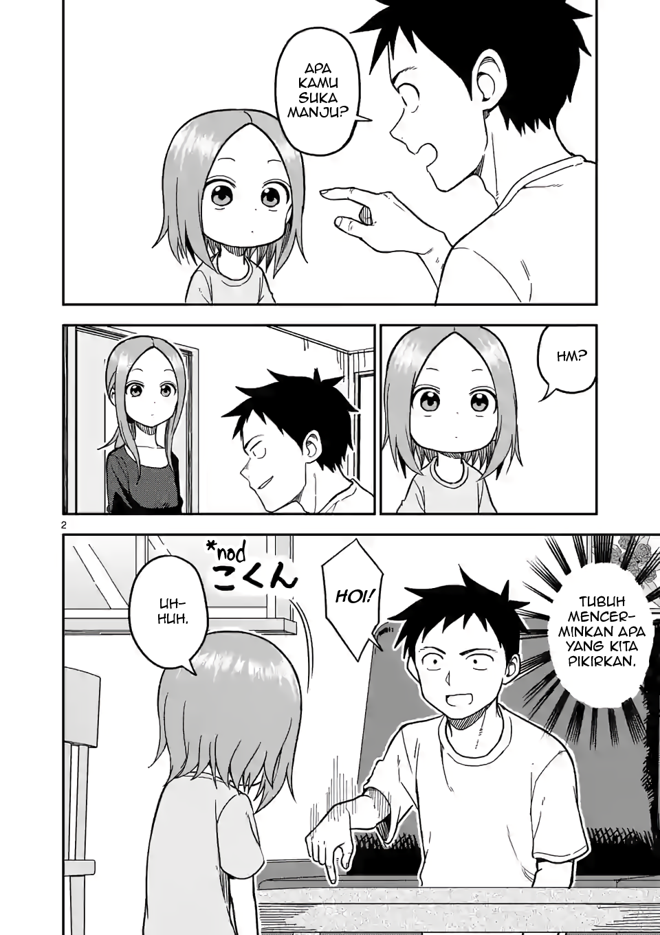 Karakai Jouzu no (Moto) Takagi-san Chapter 137 - halaman 2