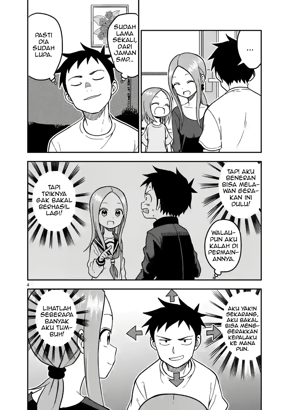 Karakai Jouzu no (Moto) Takagi-san Chapter 137 - halaman 4