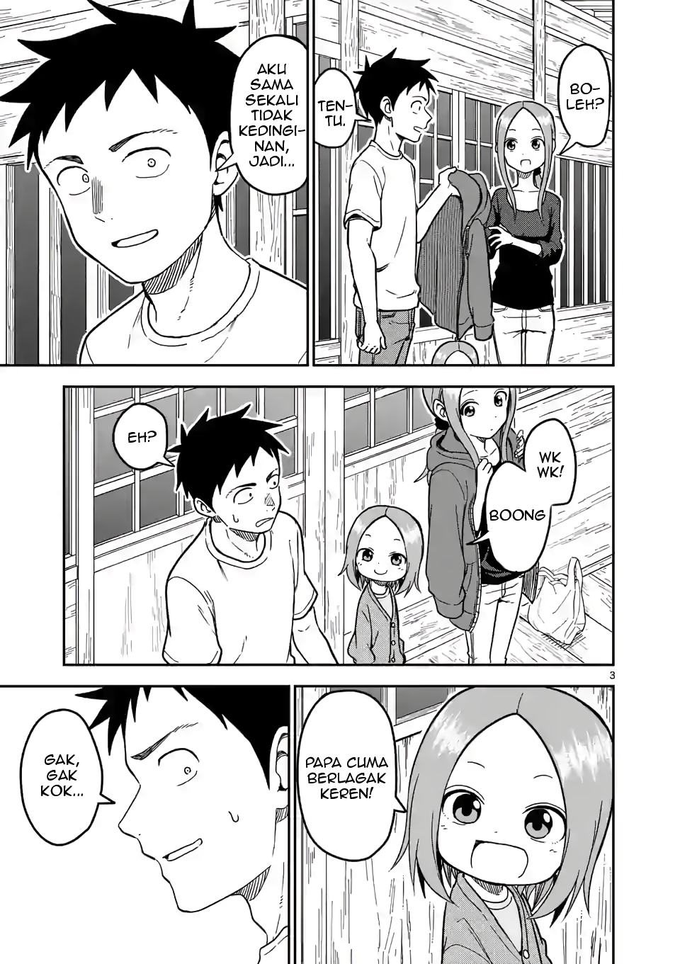 Karakai Jouzu no (Moto) Takagi-san Chapter 138 - halaman 3