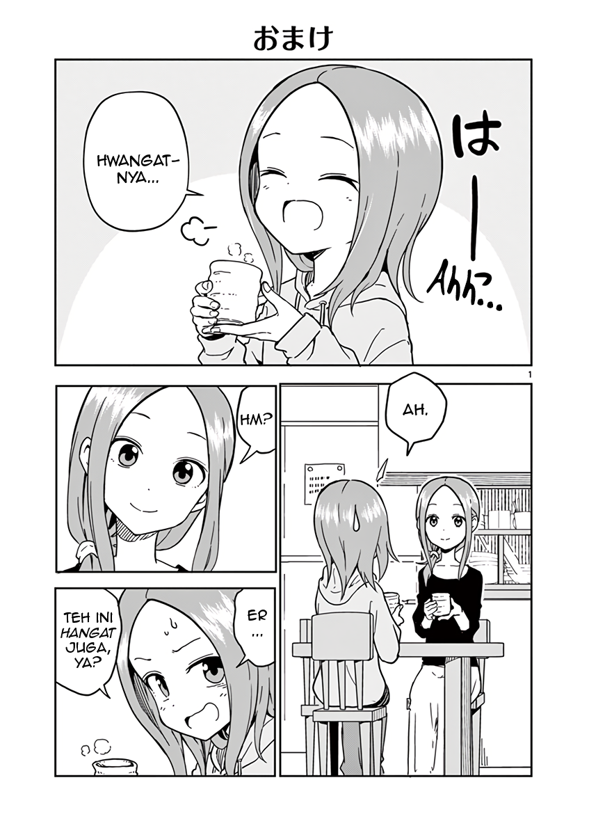 Karakai Jouzu no (Moto) Takagi-san Chapter 141.5 - halaman 1