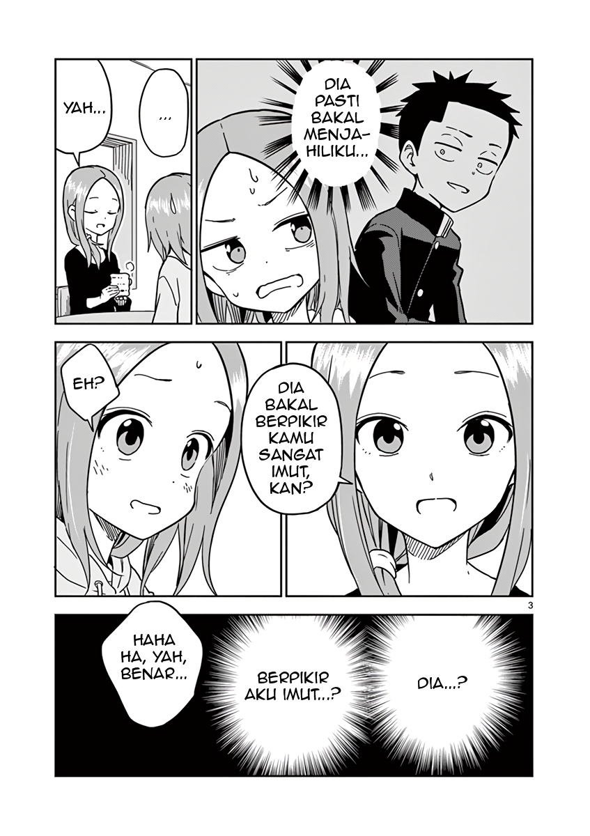 Karakai Jouzu no (Moto) Takagi-san Chapter 141.5 - halaman 3