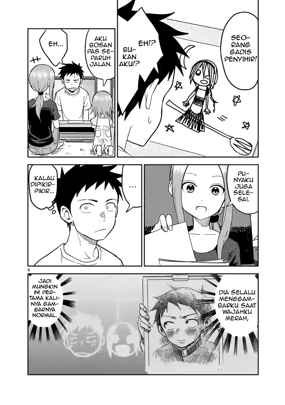 Karakai Jouzu no (Moto) Takagi-san Chapter 143 - halaman 4