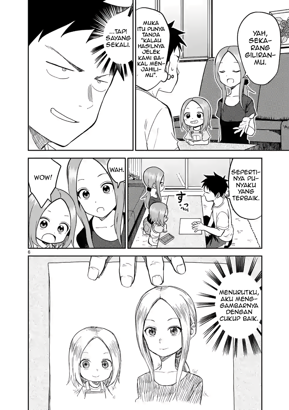 Karakai Jouzu no (Moto) Takagi-san Chapter 143 - halaman 6