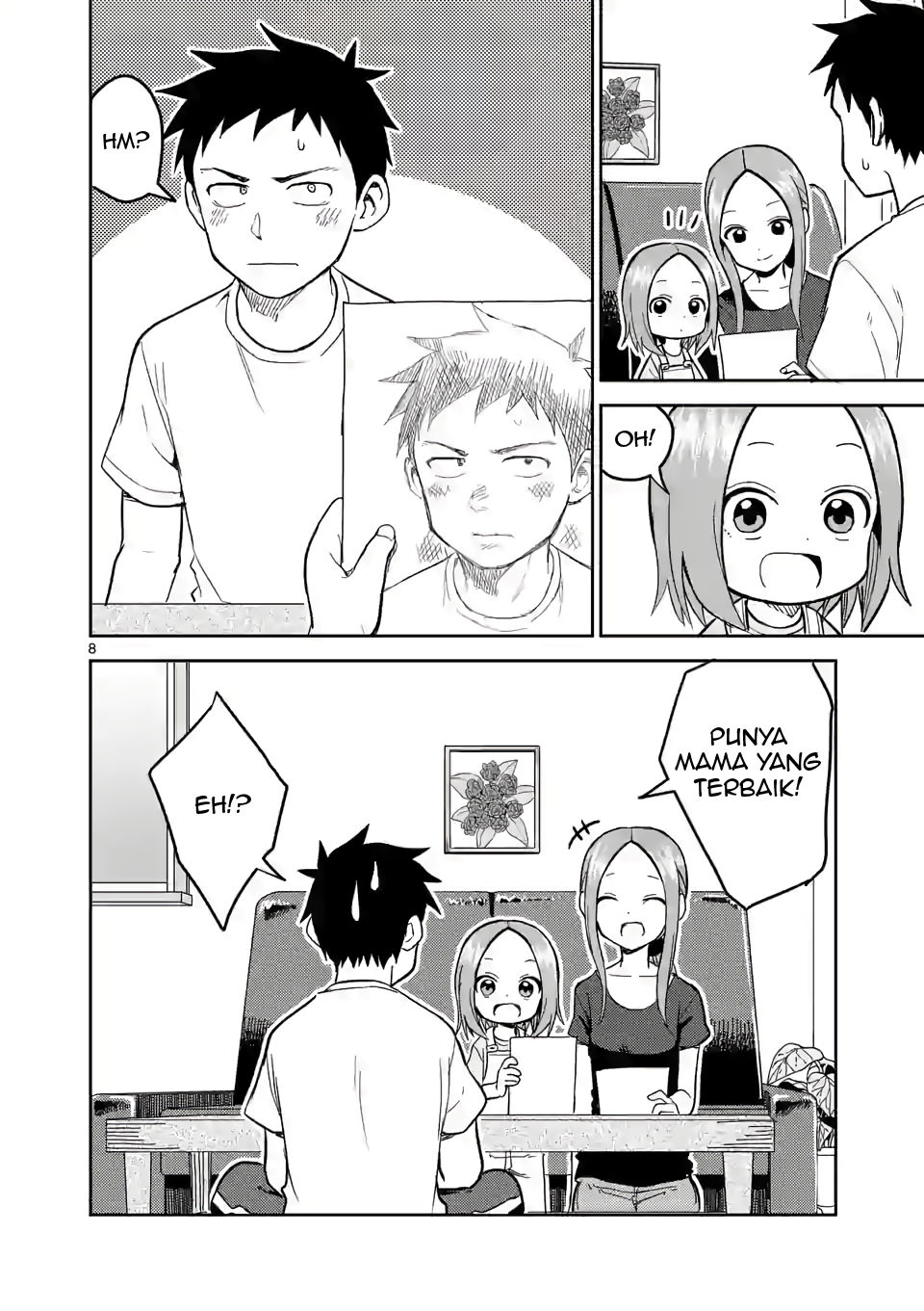 Karakai Jouzu no (Moto) Takagi-san Chapter 143 - halaman 8