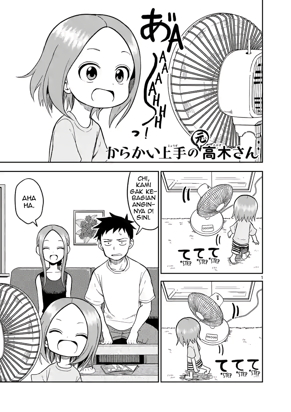 Karakai Jouzu no (Moto) Takagi-san Chapter 144 - halaman 1